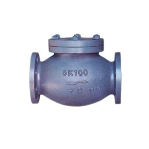 5K Marine flange cast iron check valve