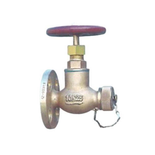 5K Marine bronze straight through, right angle cage valve